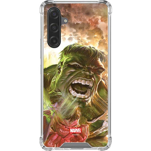 Marvel Hulk Savage Hulk Galaxy A17 Clear Case