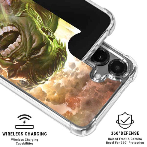 Marvel Hulk Savage Hulk Galaxy S26 Plus Clear Case