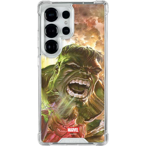 Marvel Hulk Savage Hulk Galaxy S26 Ultra Clear Case