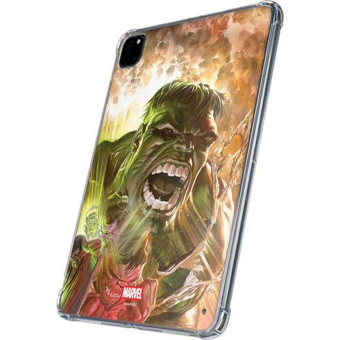 Marvel Hulk Savage Hulk iPad Pro 11in (2024) Clear Case