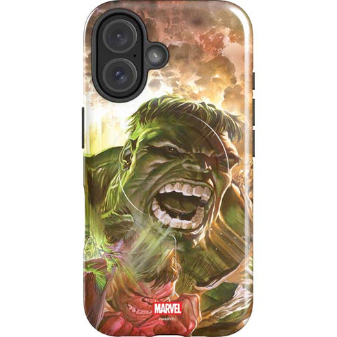 Marvel Hulk Savage Hulk iPhone 16 Magsafe Impact Case