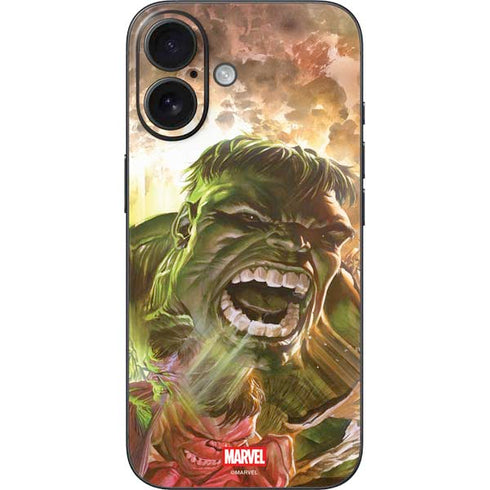 Marvel Hulk Savage Hulk iPhone 16 Skin