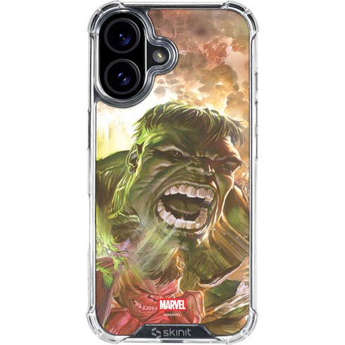 Marvel Hulk Savage Hulk iPhone 17 Clear Case