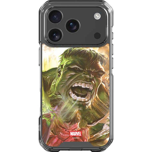 Marvel Hulk Savage Hulk iPhone 18 Pro Clear Case