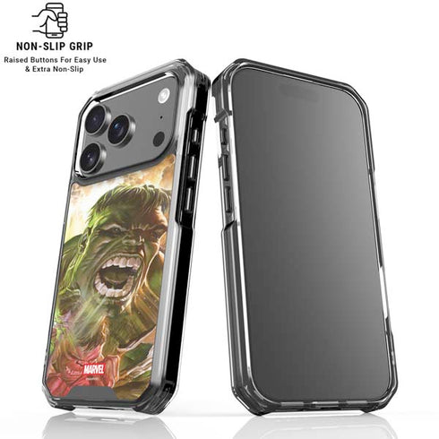 Marvel Hulk Savage Hulk iPhone 18 Pro Clear Case