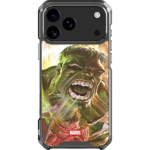 Marvel Hulk Savage Hulk iPhone 18 Pro Max Clear Case