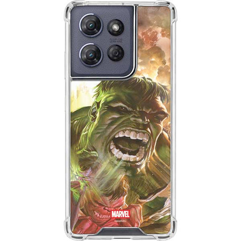 Marvel Hulk Savage Hulk Moto G 5G (2025) Clear Case