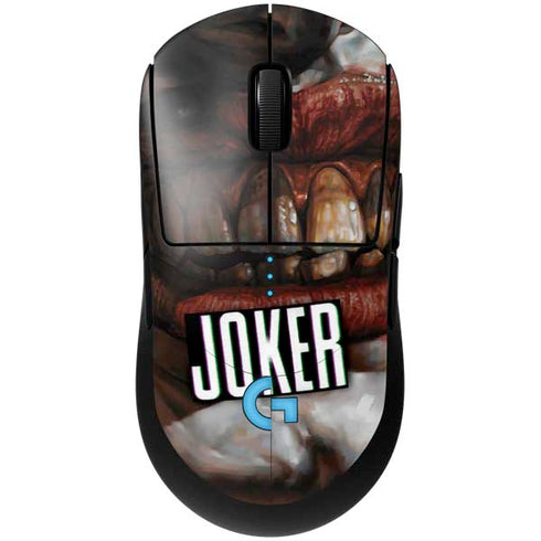 DC Comics Joker Graphic Novel Cover 2008 Art by Lee Bermejo G Pro Wireless Gaming Mouse Skin