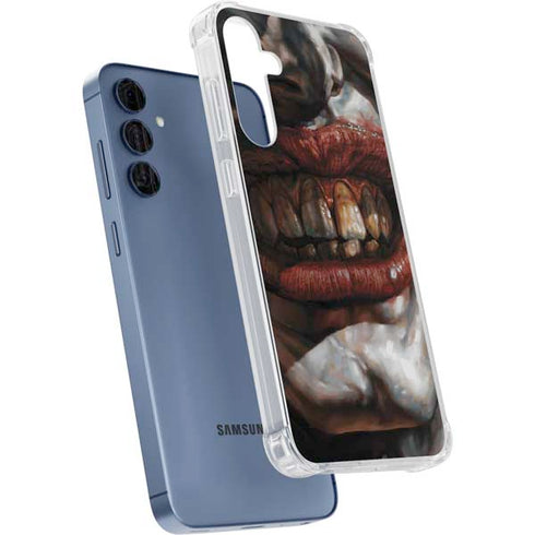 DC Comics Joker Graphic Novel Cover 2008 Art by Lee Bermejo Galaxy A35 5G Clear Case