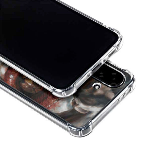DC Comics Joker Graphic Novel Cover 2008 Art by Lee Bermejo Galaxy A36 5G Clear Case