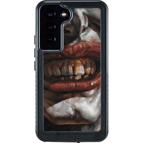 DC Comics Joker Graphic Novel Cover 2008 Art by Lee Bermejo Galaxy S24 Plus Waterproof Case
