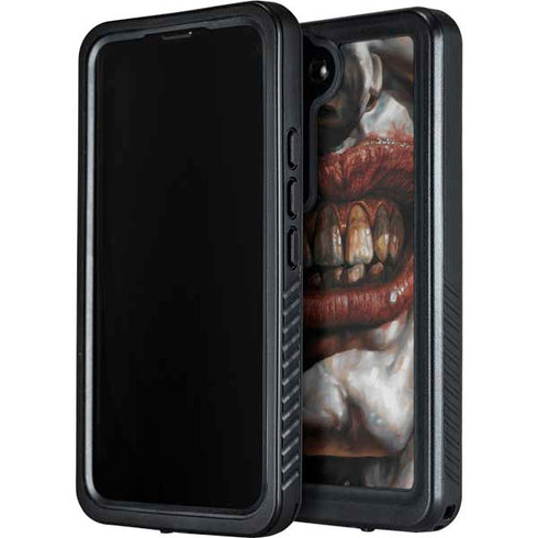 DC Comics Joker Graphic Novel Cover 2008 Art by Lee Bermejo Galaxy S24 Plus Waterproof Case