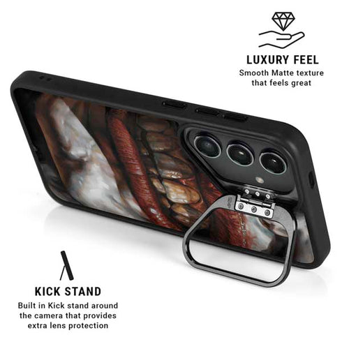 DC Comics Joker Graphic Novel Cover 2008 Art by Lee Bermejo Galaxy S24 Ultra Kickstand Case