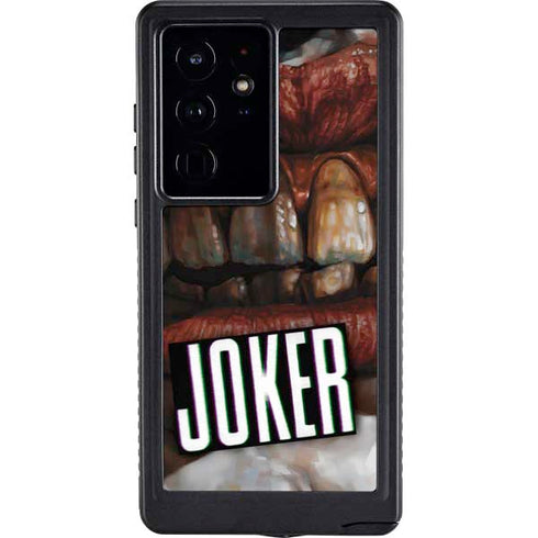 DC Comics Joker Graphic Novel Cover 2008 Art by Lee Bermejo Galaxy S24 Ultra Waterproof Case