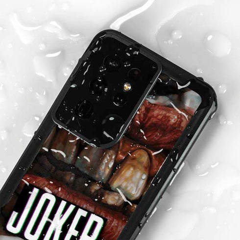 DC Comics Joker Graphic Novel Cover 2008 Art by Lee Bermejo Galaxy S24 Ultra Waterproof Case