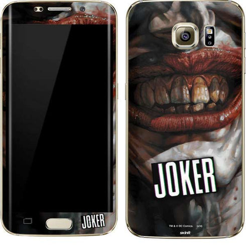 DC Comics Joker Graphic Novel Cover 2008 Art by Lee Bermejo Galaxy S7 Edge Skin