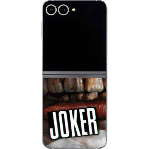 DC Comics Joker Graphic Novel Cover 2008 Art by Lee Bermejo Galaxy Z Flip6 Skin
