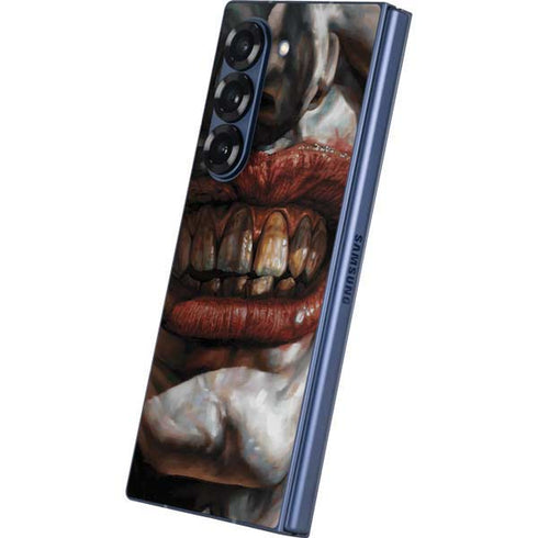DC Comics Joker Graphic Novel Cover 2008 Art by Lee Bermejo Galaxy Z Fold6 Skin