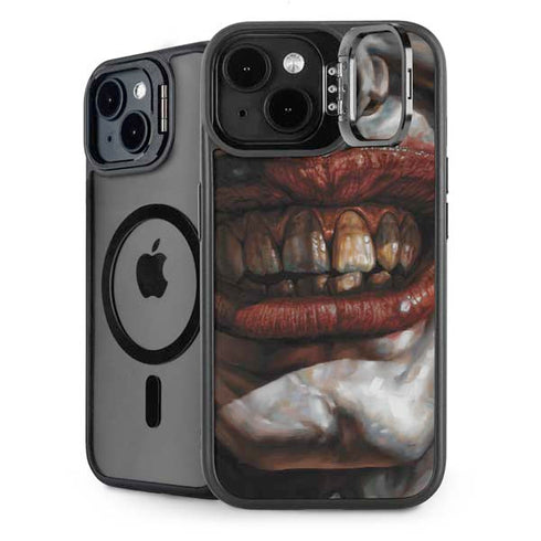 DC Comics Joker Graphic Novel Cover 2008 Art by Lee Bermejo iPhone 15 Kickstand Case