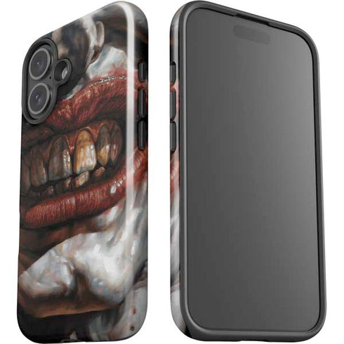 DC Comics Joker Graphic Novel Cover 2008 Art by Lee Bermejo iPhone 16 Impact Case