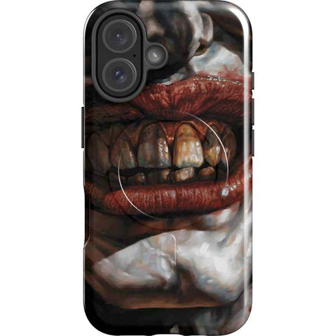 DC Comics Joker Graphic Novel Cover 2008 Art by Lee Bermejo iPhone 16 Magsafe Impact Case