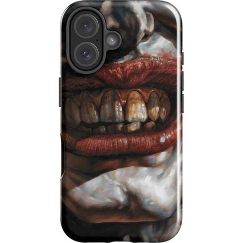 DC Comics Joker Graphic Novel Cover 2008 Art by Lee Bermejo iPhone 16 Plus Impact Case