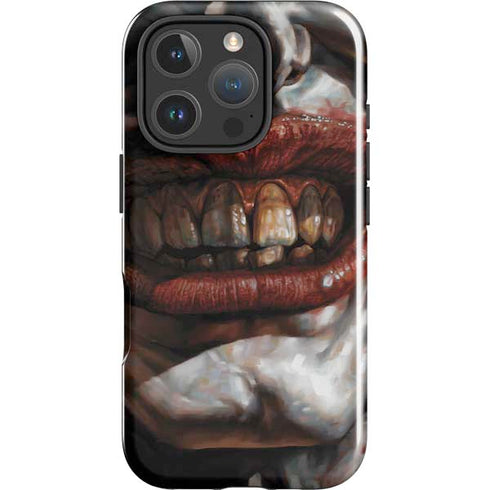 DC Comics Joker Graphic Novel Cover 2008 Art by Lee Bermejo iPhone 16 Pro Impact Case