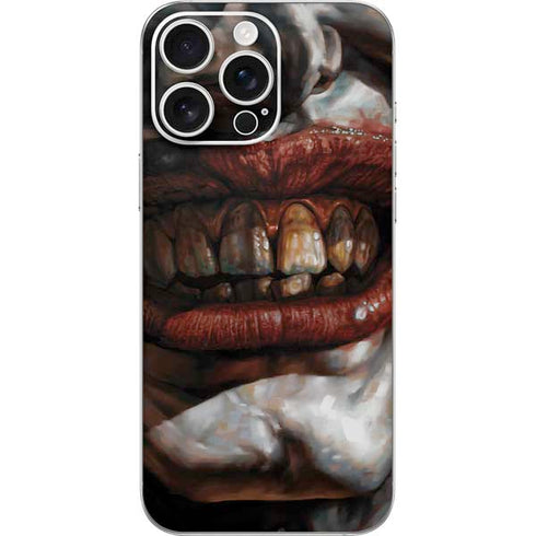 DC Comics Joker Graphic Novel Cover 2008 Art by Lee Bermejo iPhone 16 Pro Max Skin