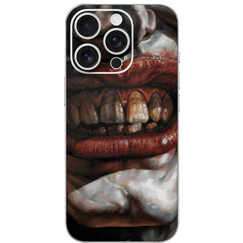 DC Comics Joker Graphic Novel Cover 2008 Art by Lee Bermejo iPhone 16 Pro Skin