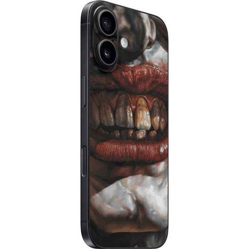 DC Comics Joker Graphic Novel Cover 2008 Art by Lee Bermejo iPhone 16 Skin