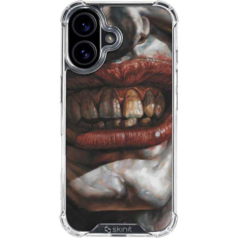 DC Comics Joker Graphic Novel Cover 2008 Art by Lee Bermejo iPhone 17 Clear Case