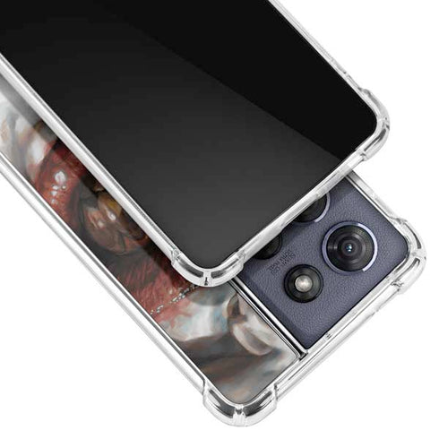 DC Comics Joker Graphic Novel Cover 2008 Art by Lee Bermejo Moto G 5G (2025) Clear Case