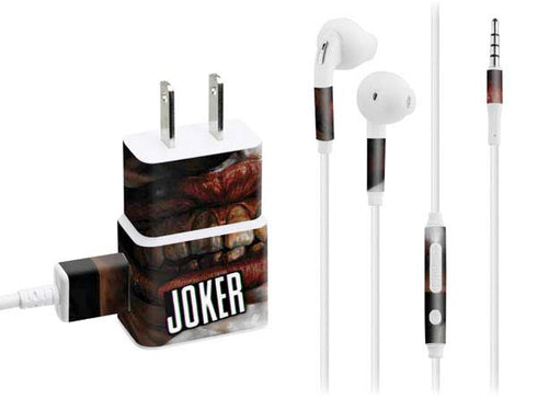 DC Comics Joker Graphic Novel Cover 2008 Art by Lee Bermejo Phone Charger Skin