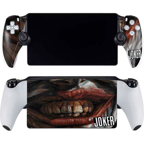DC Comics Joker Graphic Novel Cover 2008 Art by Lee Bermejo PlayStation Portal Remote Player Skin