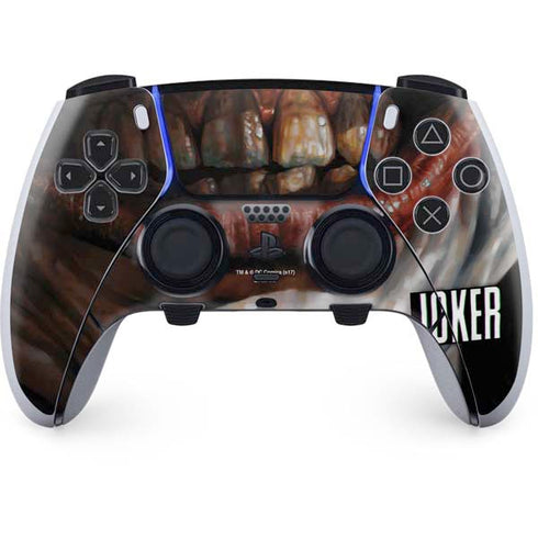 DC Comics Joker Graphic Novel Cover 2008 Art by Lee Bermejo PS5 DualSense Edge Pro Controller Skin