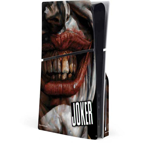 DC Comics Joker Graphic Novel Cover 2008 Art by Lee Bermejo PlayStation PS5 Skins