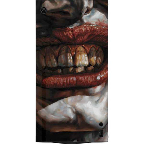 DC Comics Joker Graphic Novel Cover 2008 Art by Lee Bermejo XBox Series X Digital Edition Console Skin