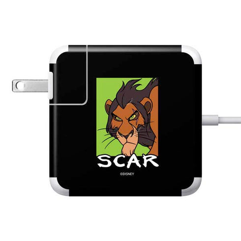Disney Villains Scar 85W Power Adapter (15 and 17 inch MacBook Pro Charger) Skin