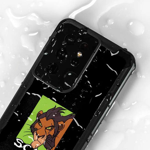 Disney Villains Scar Galaxy S24 Ultra Waterproof Case