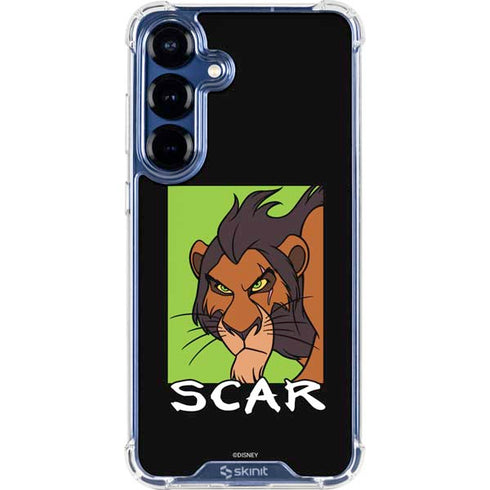 Disney Villains Scar Galaxy S25 Clear Case