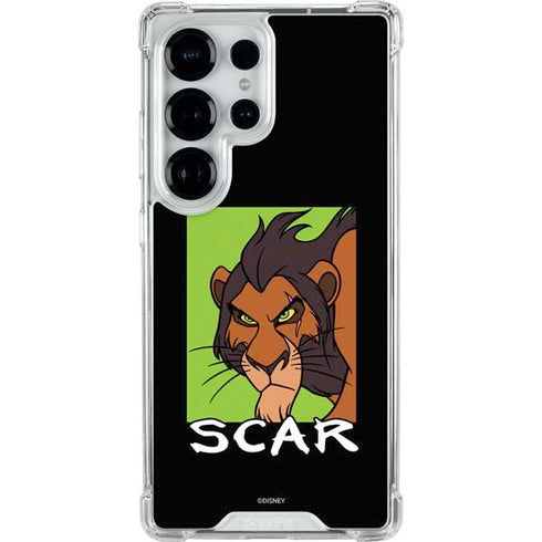 Disney Villains Scar Galaxy S25 Ultra Clear Case