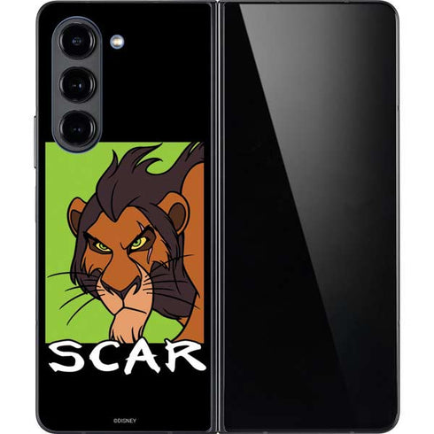 Disney Villains Scar Galaxy Z Fold5 5G Skin