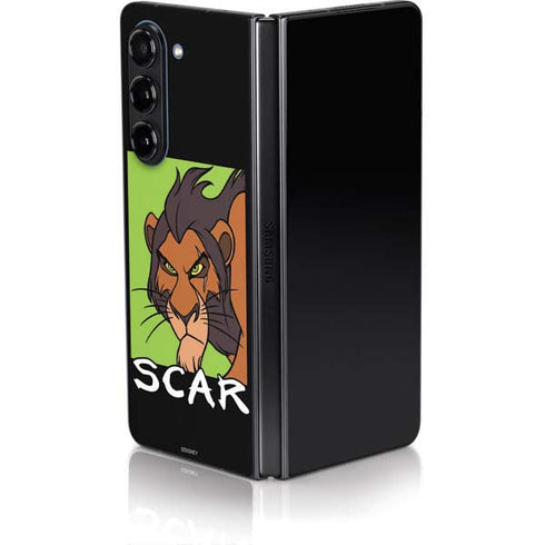 Disney Villains Scar Galaxy Z Fold5 5G Skin