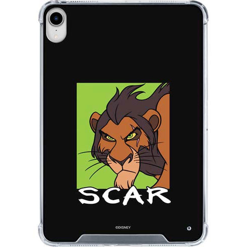 Disney Villains Scar iPad 11th Gen (2025) Clear Case