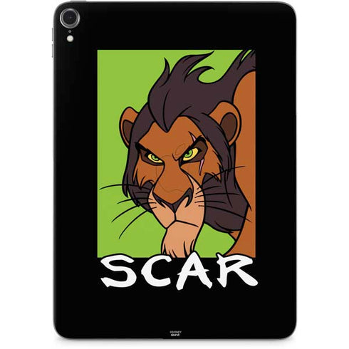 Disney Villains Scar Apple iPad Pro Skin