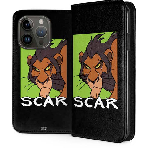 Disney Villains Scar iPhone 15 Pro Folio Case