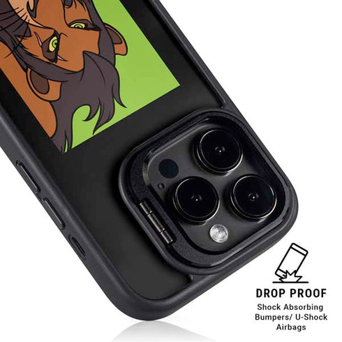 Disney Villains Scar iPhone 15 Pro Max Kickstand Case