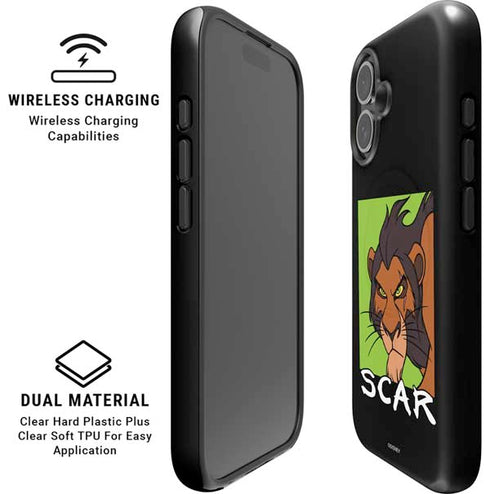 Disney Villains Scar iPhone 16 Magsafe Impact Case