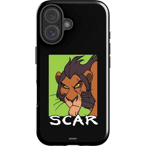Disney Villains Scar iPhone 16 Plus Impact Case