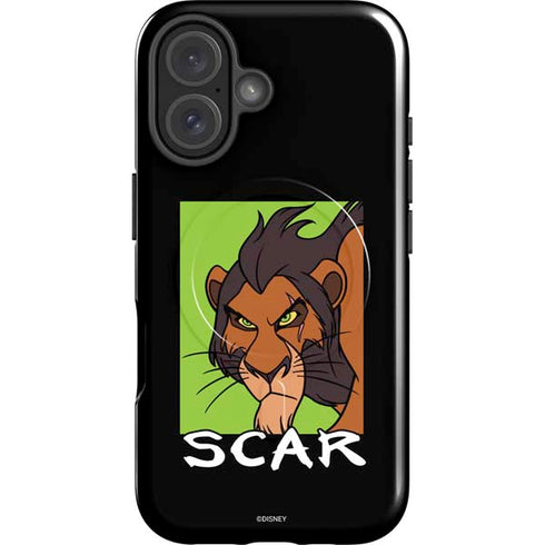 Disney Villains Scar iPhone 16 Plus Magsafe Impact Case